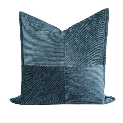 Elegant Moroccan Leather Cushion Cover Set - Artisan Crafted for Luxurious Decor