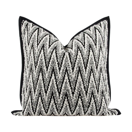 Elegant Moroccan Leather Cushion Cover Set - Artisan Crafted for Luxurious Decor