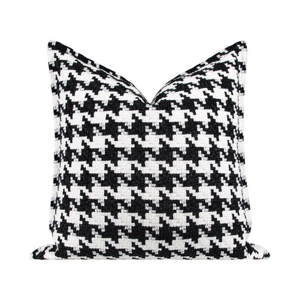 Elegant Moroccan Leather Cushion Cover Set - Artisan Crafted for Luxurious Decor