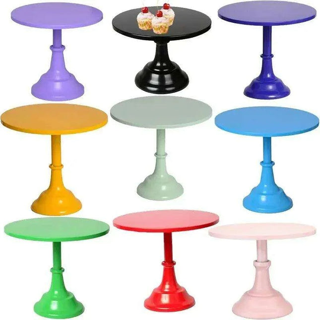 Elegant Multi-Color Cake Stand Set for All Occasions - Très Elite