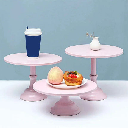 Elegant Multi-Color Cake Stand Set for All Occasions - Très Elite