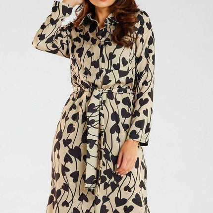 Elegant Multi-Functional Shirt Dress for Seamless Transition from Day to Night