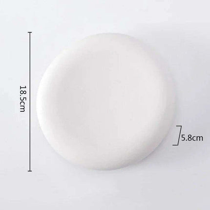 Elegant Multi-Purpose Ceramic Plates for Steak, Sushi, Desserts, and Snacks - Très Elite