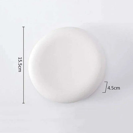 Elegant Multi-Purpose Ceramic Plates for Steak, Sushi, Desserts, and Snacks - Très Elite