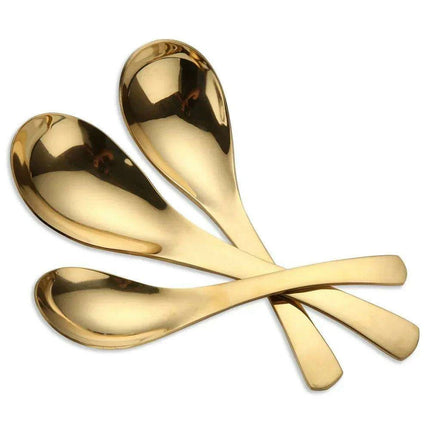Elegant Multifunctional Japanese Stainless Steel Spoon for Soups, Desserts, and Beverages - Très Elite