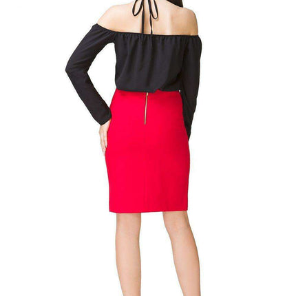 Elegant Neck-Tied Ruched Shoulder Blouse - Tessita 93608