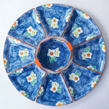 Elegant New Year's Eve Ceramic Dining Set for a Luxe Celebration..