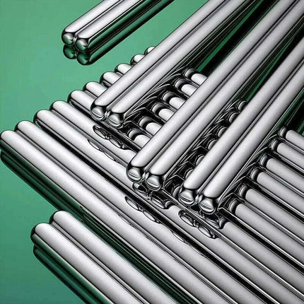 Elegant Non-Slip Stainless Steel Sushi Chopsticks Set for Asian Dining - Très Elite