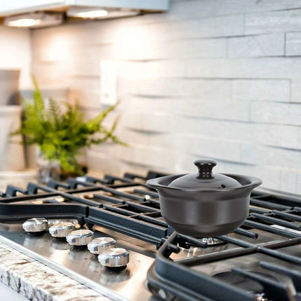 Elegant Non-Stick Ceramic Cooking Pot: Your Essential Kitchen Companion - Très Elite