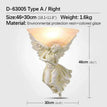 Style A  Right / 110V / Warm White Light