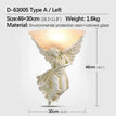 Style A  Left / 110V / Warm White Light
