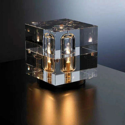 Elegant Nordic Crystal LED Desk Lamp - Adjustable Contemporary Lighting Fixture - Très Elite