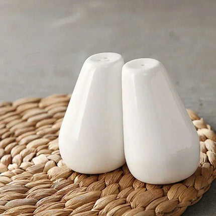 Elegant Nordic White Marble Spice Jar Collection for Chic Kitchen Organization - Très Elite