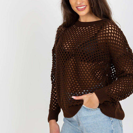 Elegant Openwork Summer Sweater - Très Elite