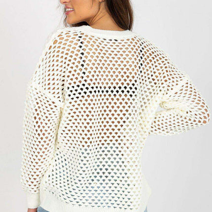Elegant Openwork Summer Sweater - Très Elite