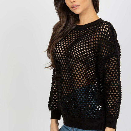 Elegant Openwork Summer Sweater - Très Elite