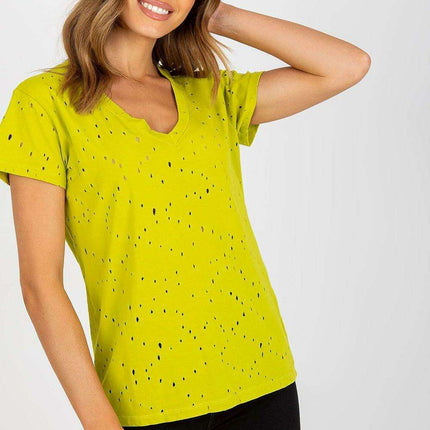 Elegant Openwork Summer T-Shirt - Très Elite