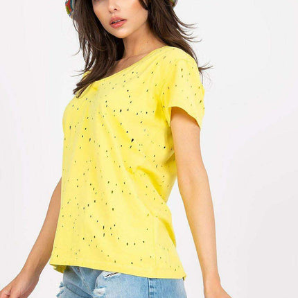 Elegant Openwork Summer T-Shirt - Très Elite