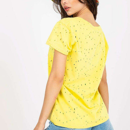 Elegant Openwork Summer T-Shirt - Très Elite