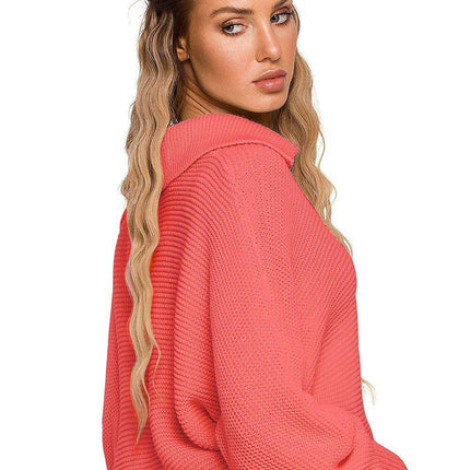 Elegant Oversized Knit Pullover - Très Elite