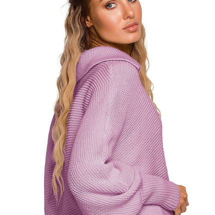Elegant Oversized Knit Pullover - Très Elite
