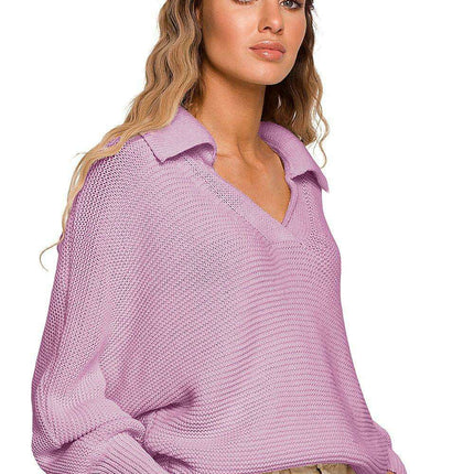 Elegant Oversized Knit Pullover