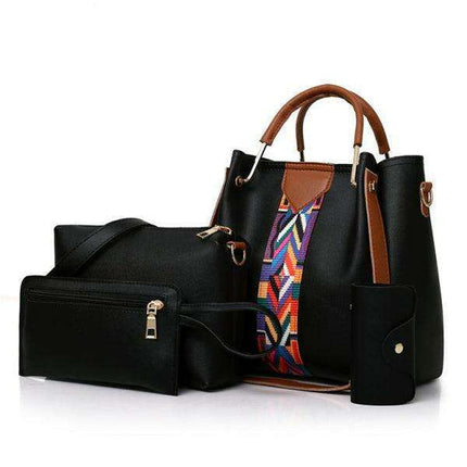 Elegant PU Bucket Bag Set: A Stylish and Versatile Shoulder Companion - Très Elite
