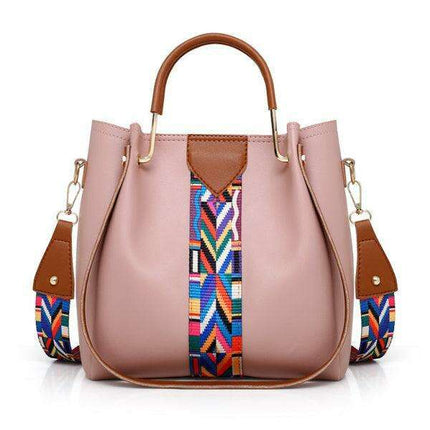 Elegant PU Bucket Bag Set: A Stylish and Versatile Shoulder Companion - Très Elite