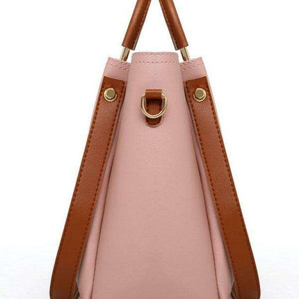 Elegant PU Bucket Bag Set: A Stylish and Versatile Shoulder Companion - Très Elite