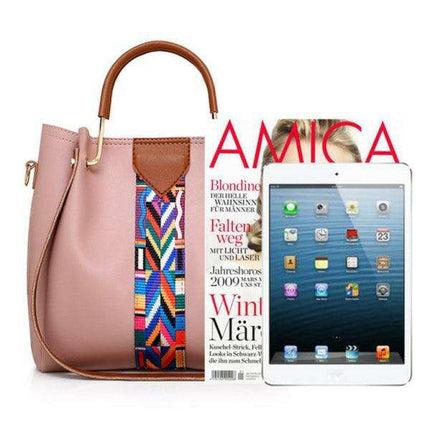 Elegant PU Bucket Bag Set: A Stylish and Versatile Shoulder Companion - Très Elite