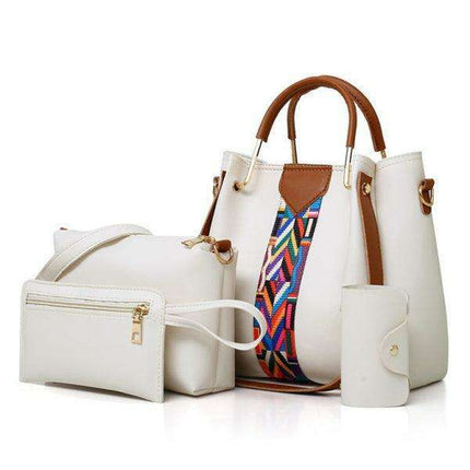 Elegant PU Bucket Bag Set: A Stylish and Versatile Shoulder Companion - Très Elite