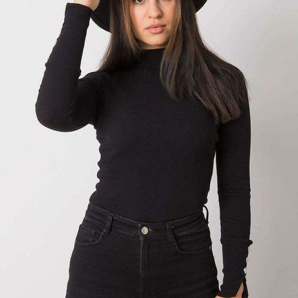 Elegant Parisian Ribbed Blouse Rue Paris Chic Europe - Très Elite