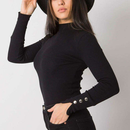Elegant Parisian Ribbed Blouse Rue Paris Chic Europe - Très Elite