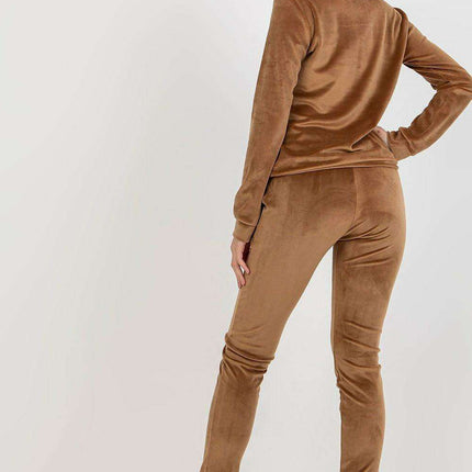 Elegant Parisian Velour Co Ordinate Set For Lounge Wear - Très Elite