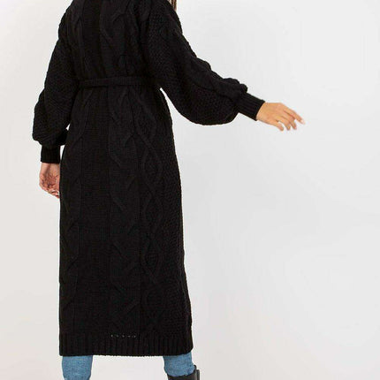 Elegant Parisian Wrap Cardigan With Tie Belt Soft Knit - Très Elite