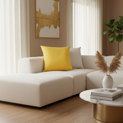 Elegant Peach Skin Throw Pillow Cover for Modern Home Styling