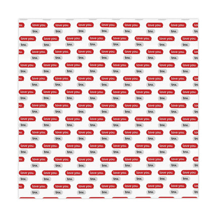 Elegant Personalized Valentine’s Day Square Table Cover - Très Elite