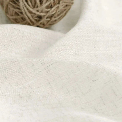 Elegant Pink Linen Blend Blackout Curtains with Tulle Detailing - Set of 2 Panels for Chic Home Styling..