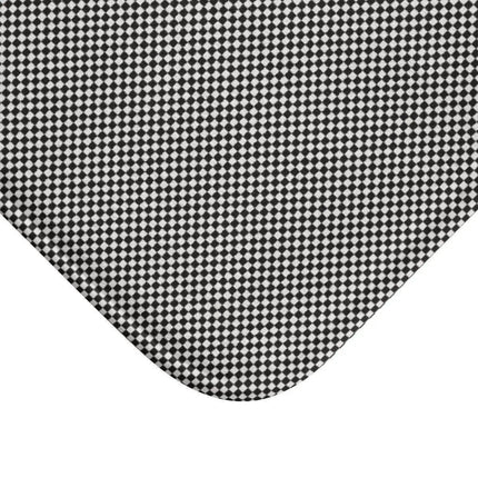 Elegant Plaid Design Memory Foam Bath Mat Set for Ultimate Comfort