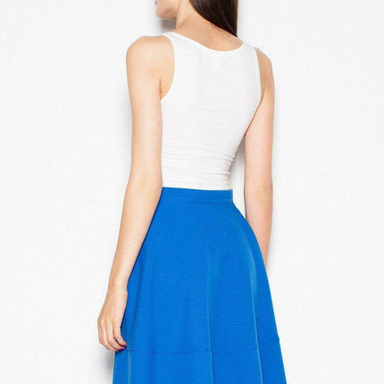 Elegant Pleated Skirt with Stylish Wide Belt - Très Elite
