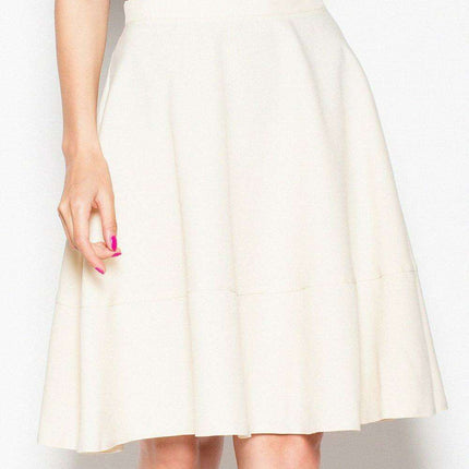 Elegant Pleated Skirt with Stylish Wide Belt - Très Elite