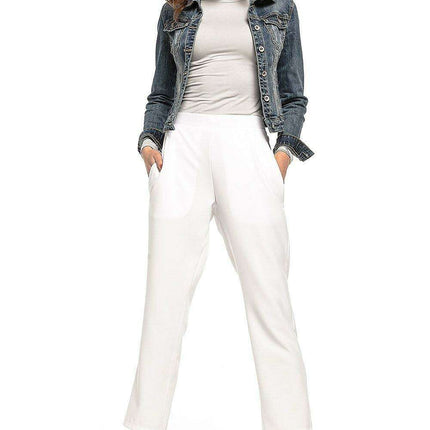 Elegant Pleated Tapered Trousers for Women - Très Elite