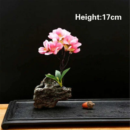 Elegant Plum Blossom Sushi and Sashimi Serving Set with Bento Mold - Très Elite