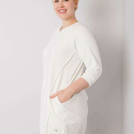 Elegant Plus Size Black Dress with Pocket Convenience - Très Elite