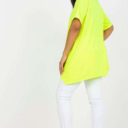 Elegant Plus Size Boat Neck Tunic with Asymmetrical Hem - Très Elite