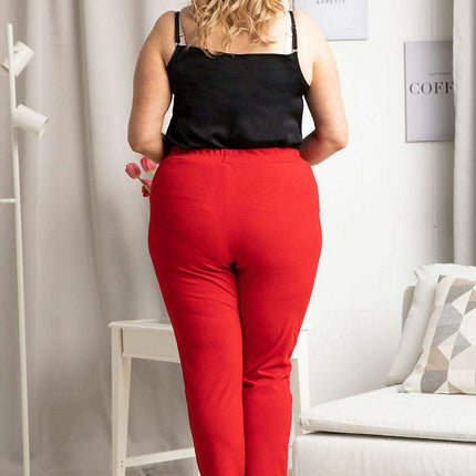 Elegant Plus Size Chic: Karko Curvy Trousers - Très Elite