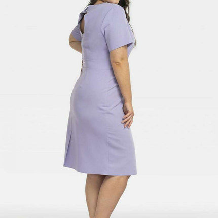 Elegant Plus Size Curvy Pencil Dress - Karko - Très Elite