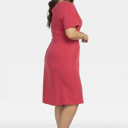 Elegant Plus Size Curvy Pencil Dress - Karko - Très Elite