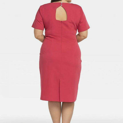 Elegant Plus Size Curvy Pencil Dress - Karko - Très Elite