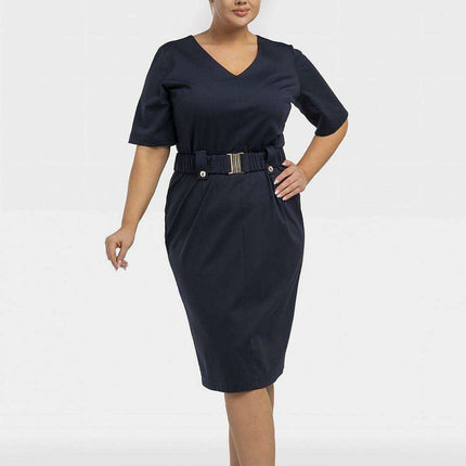 Elegant Plus Size Karko Dress for Fashion-Forward Curves
